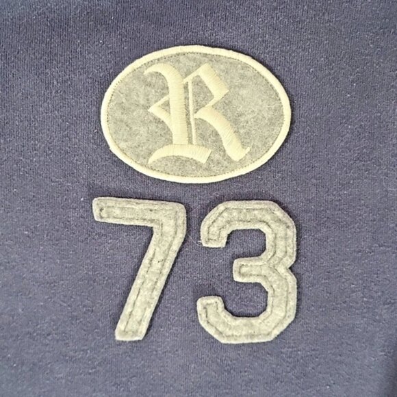 Vintage Roots Men's Sweater Size XL 1/4 Zip Fleece Blue - Picture 3 of 8